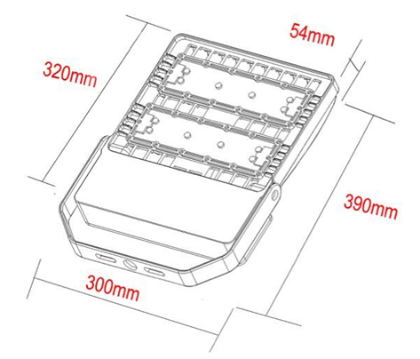 100W tunnel light